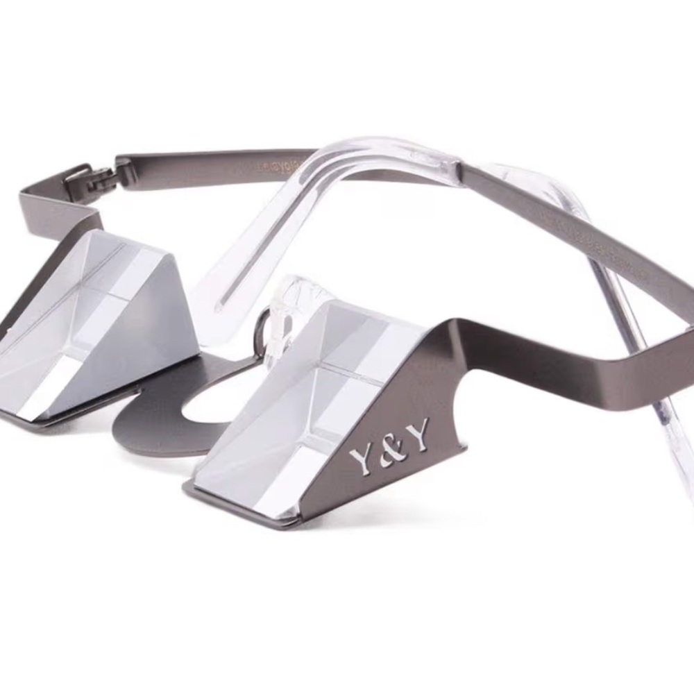 Y and Y Vertical Belay Glasses for climbers